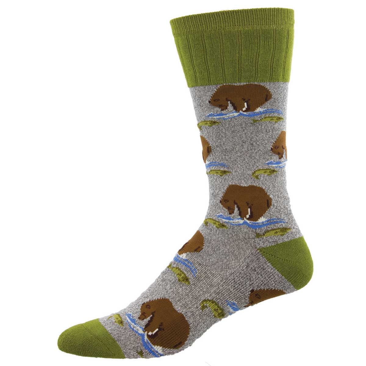 Fishing Upstream Men’s Hiking Socks