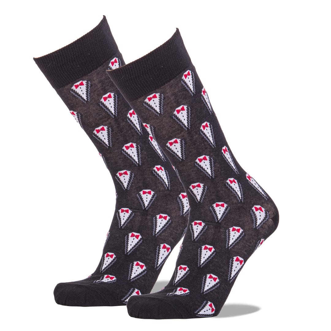 Tuxedo Crew Socks