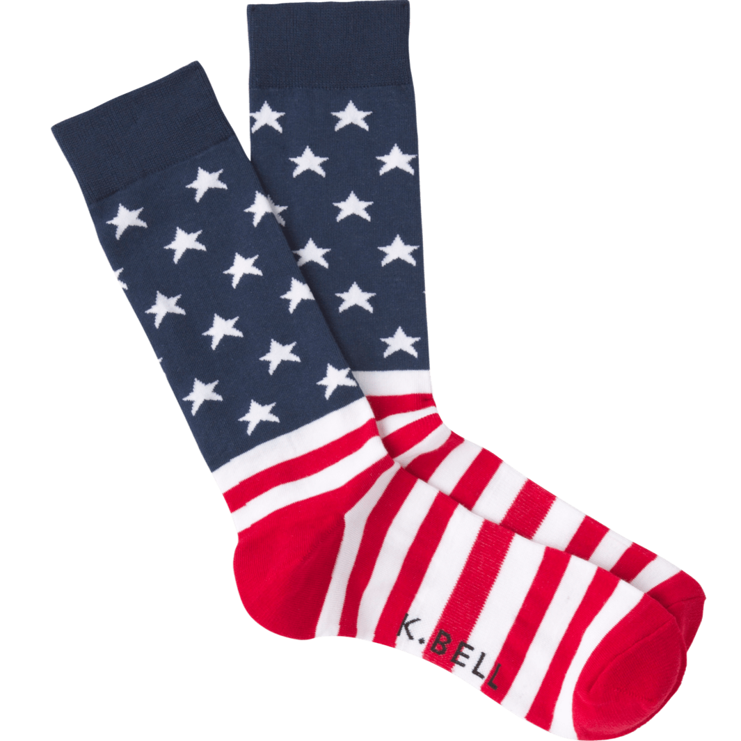 American Flag Sock Men’s Crew Sock