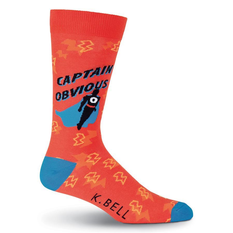 Captain Obvious Men’s Socks