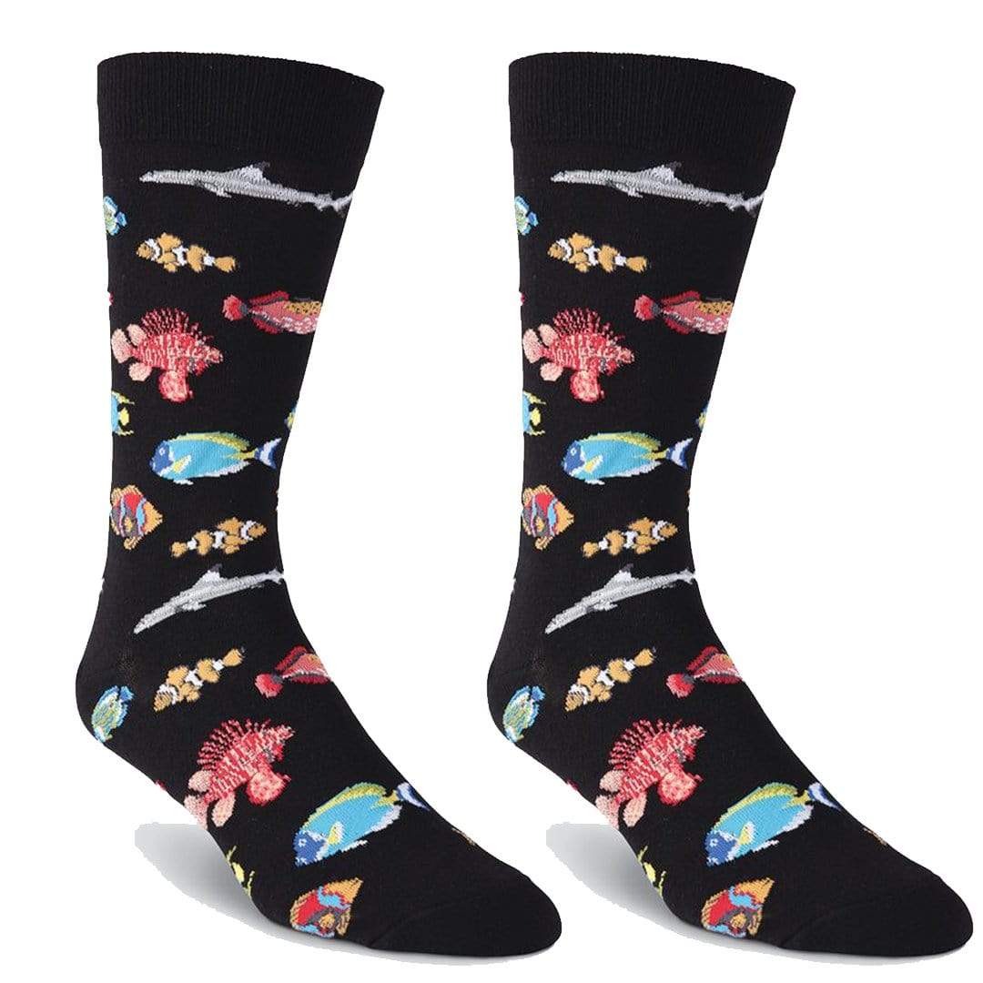 Exotic Fish Socks Men’s Crew Sock