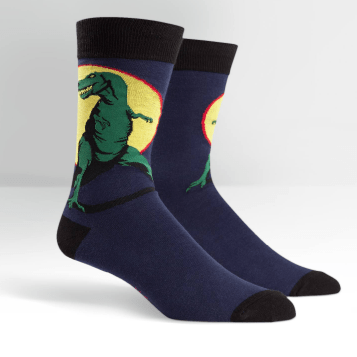 T- Rex Socks Men’s Crew Sock