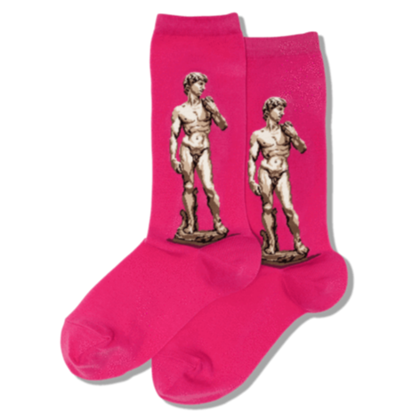 Michaelangelo Women’s Crew Socks