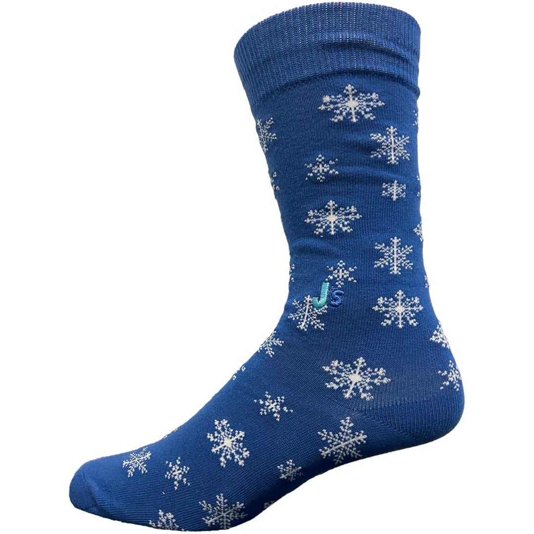 Snowflakes Men’s Crew Socks