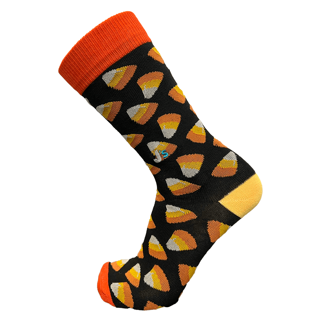 Candy Corn Men’s Crew Socks