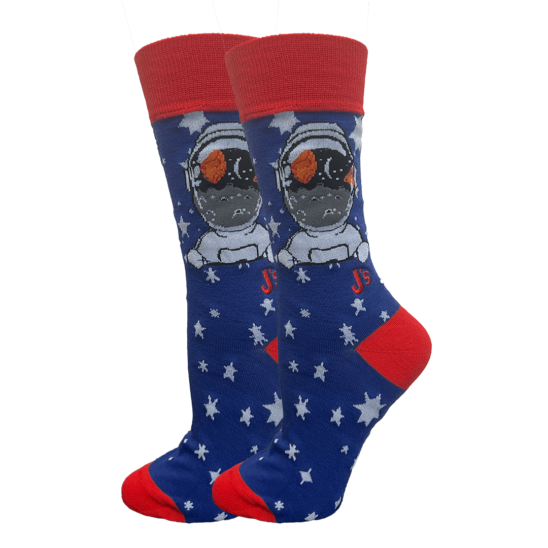 Astronaut In Space Womens Crew Sock