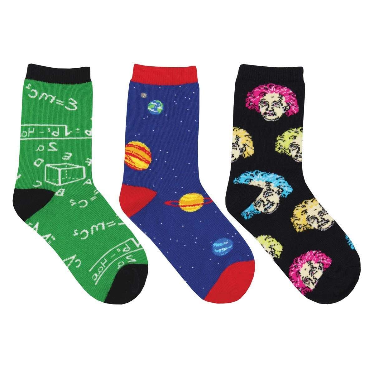 Mini Relatively Awesome Kids 3 Pack Crew Socks