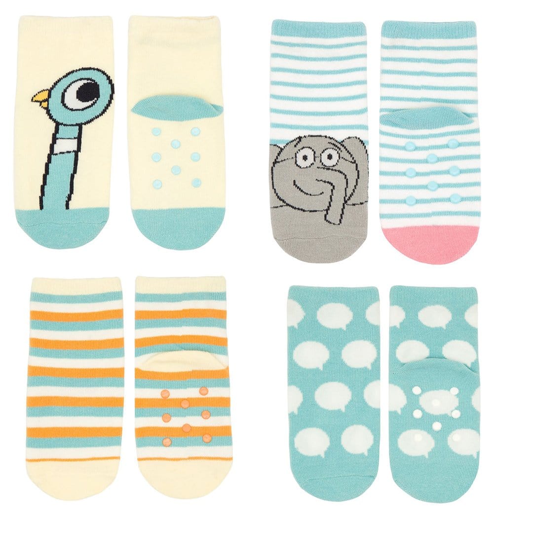 Mo Willems Pack of 4 Crew Socks