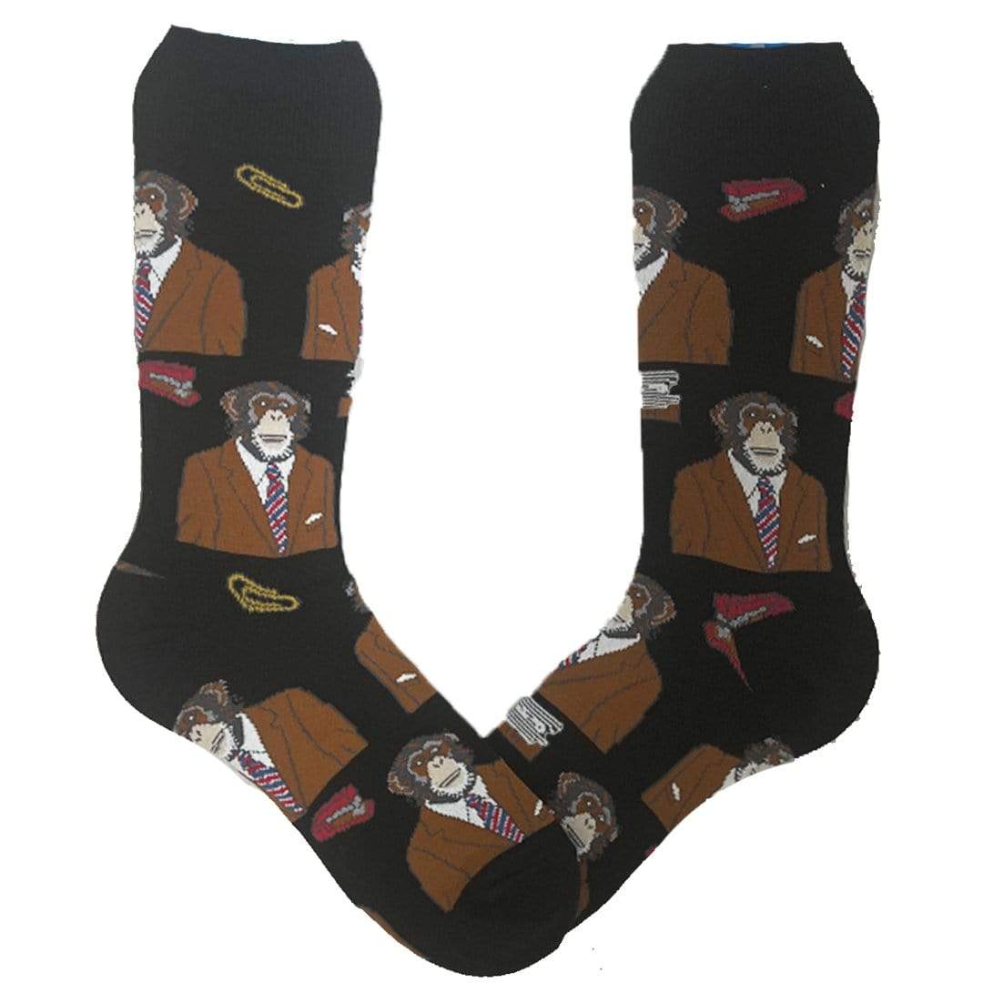 Monkey Biz Men’s Crew Socks