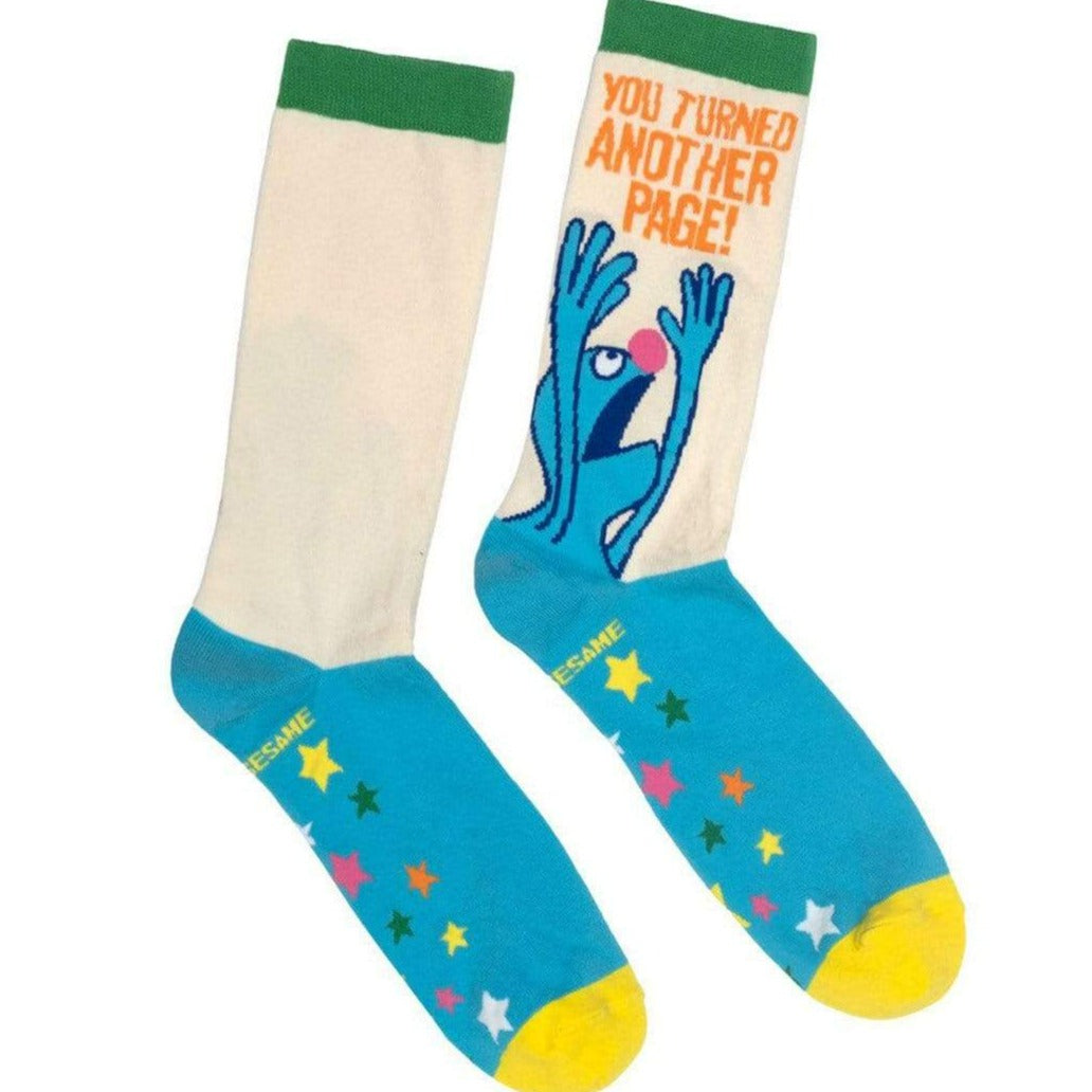 Monster At The End Of This Book Crew Socks