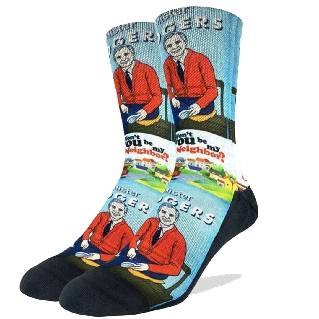 Mr. Rogers Neighborhood Socks Men’s Active Fit Crew Sock