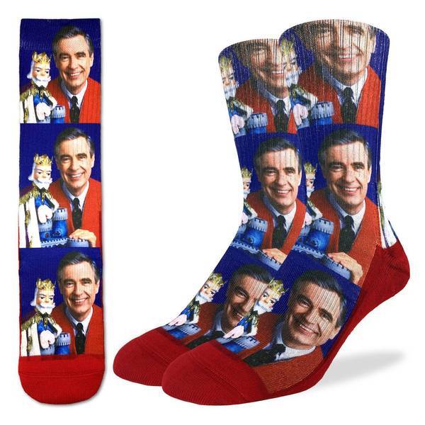 Mister Rogers Socks Men’s Active Fit Crew Sock