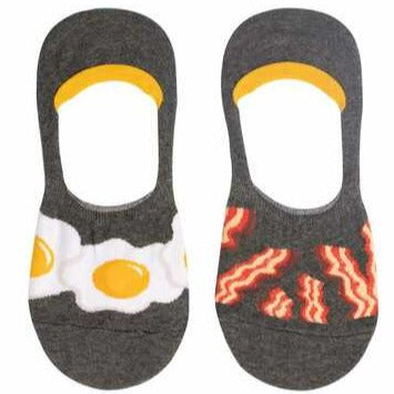 Bacon And Eggs Men’s Liner Socks