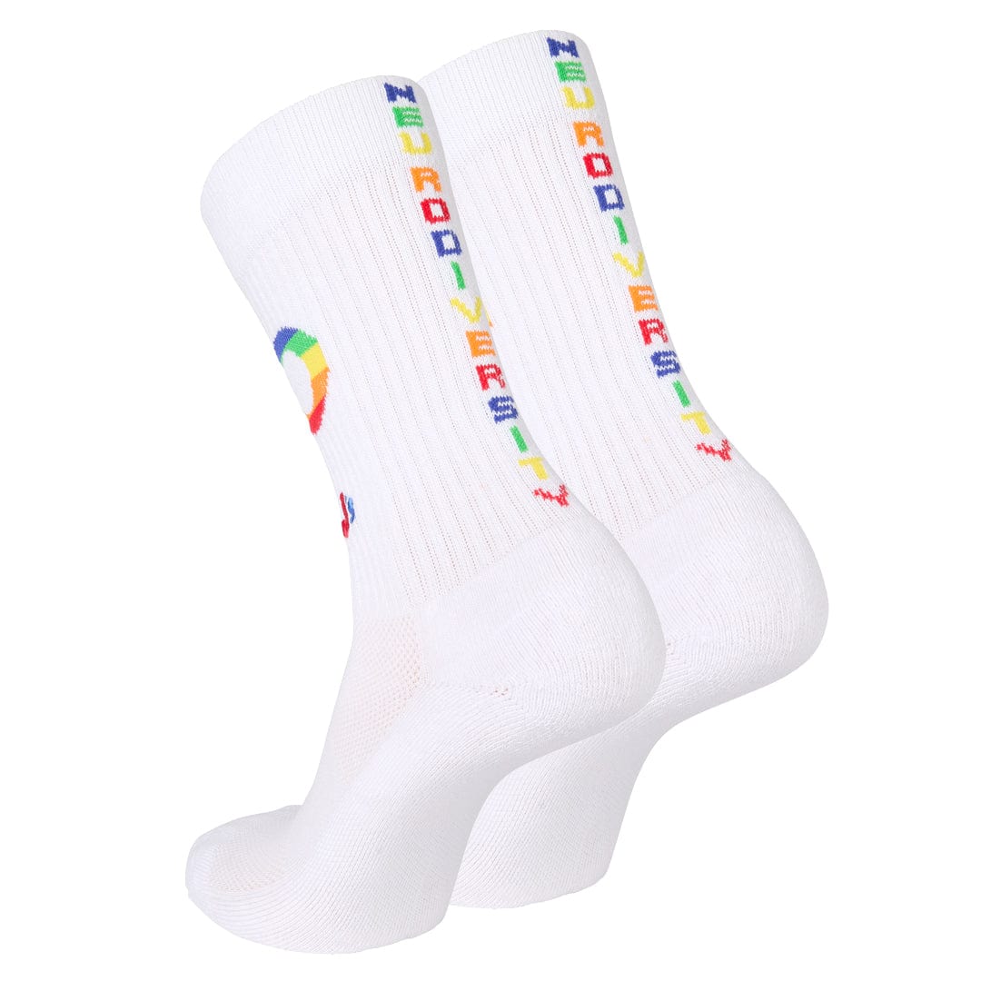 Neurodiversity Athletic Crew Socks