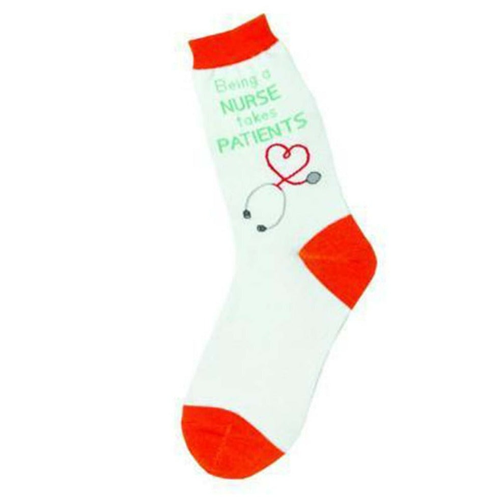 Nurse Takes Patients Women’s Crew Sock