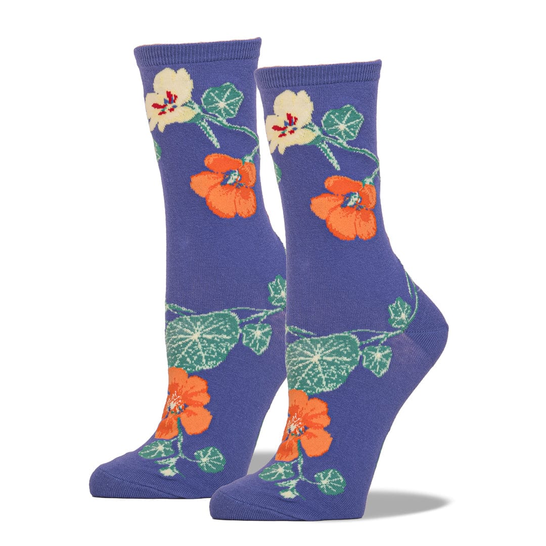 Nasturtium Socks Women’s Crew Sock