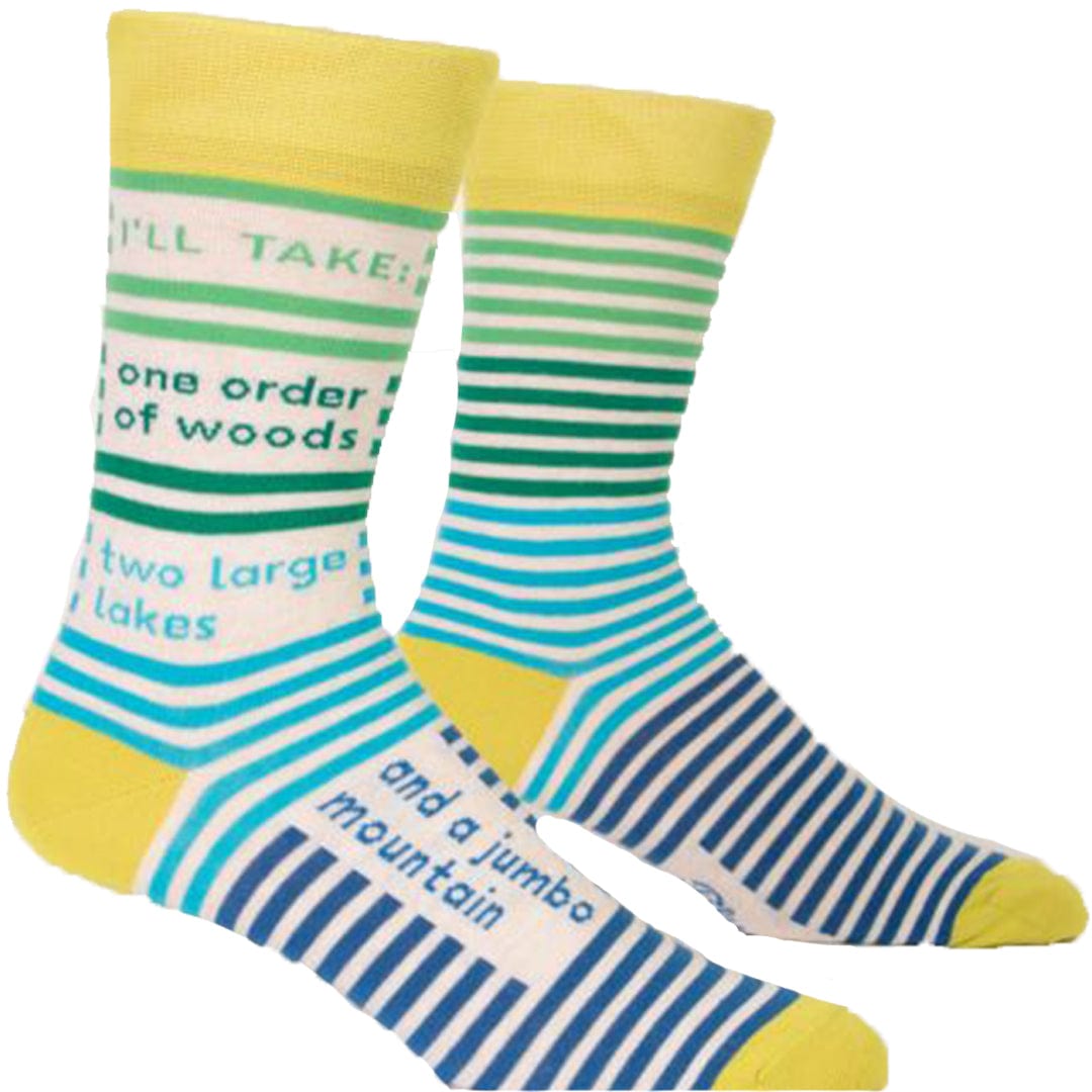 One Order of Woods Men’s Crew Socks