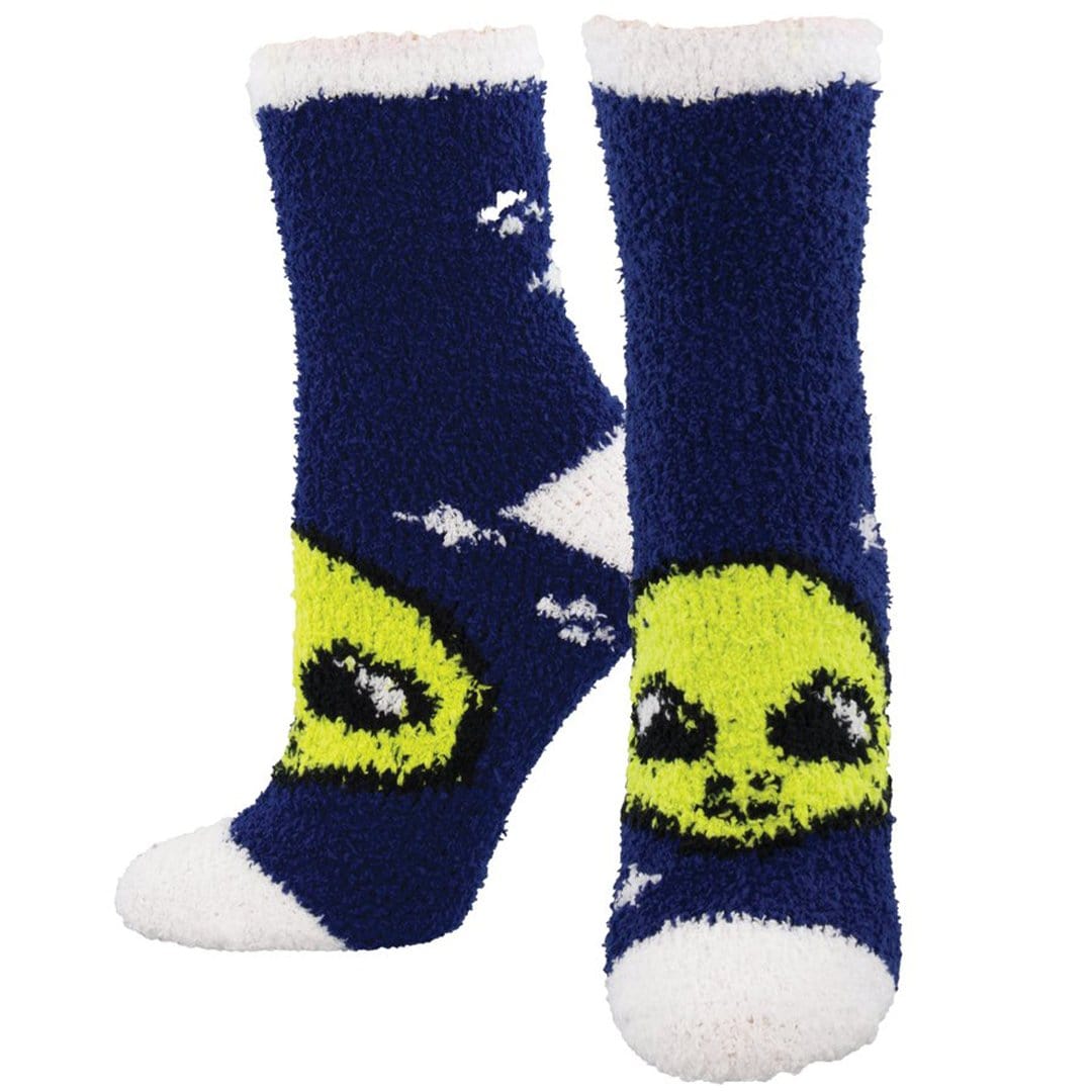 Out Of This World Fuzzy Women’s Crew Sock