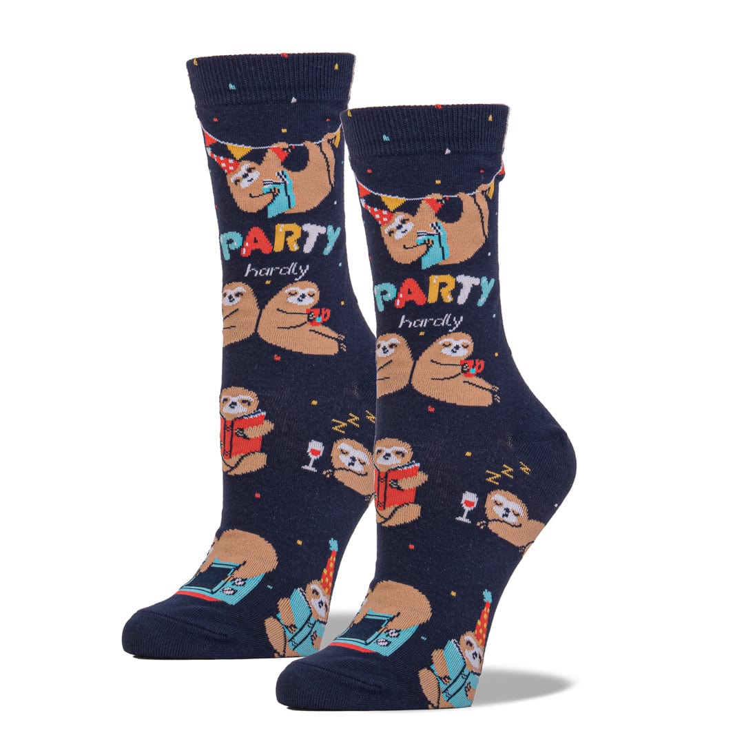 Party Hardly Women’s Crew Sock