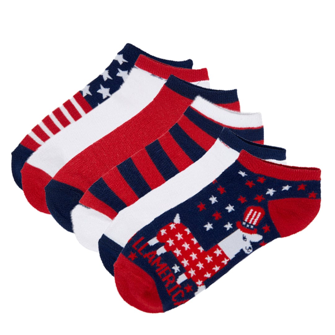 Patriotic 6 Pack Women’s Ankle Socks