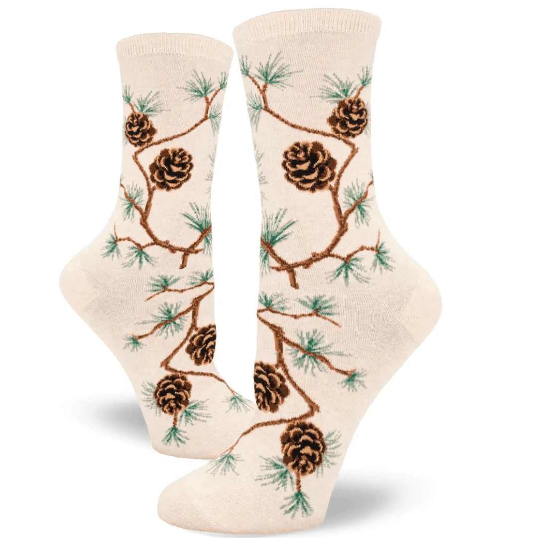 Pinecone Women’s Crew Socks