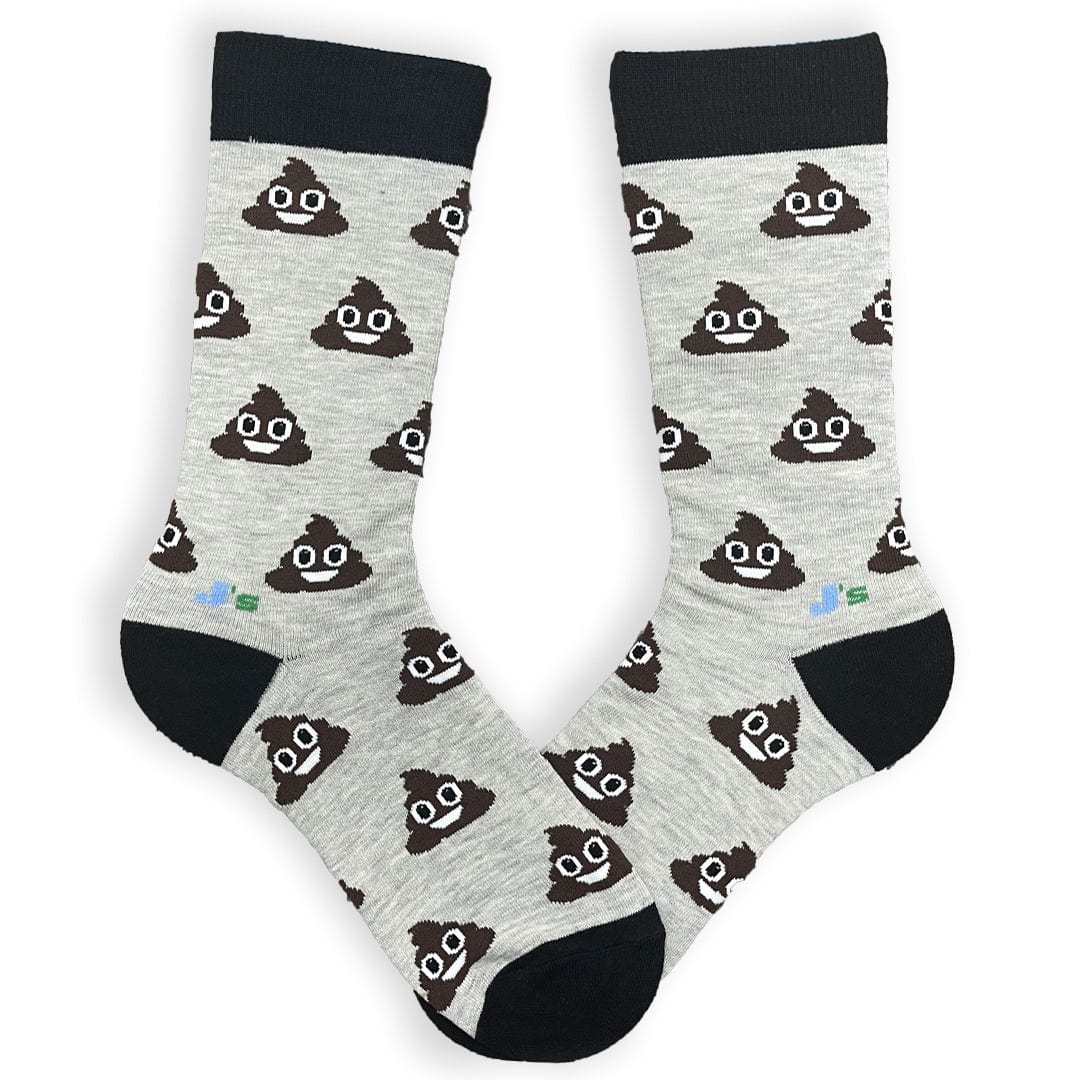 Poop Emoji Men’s Crew Socks