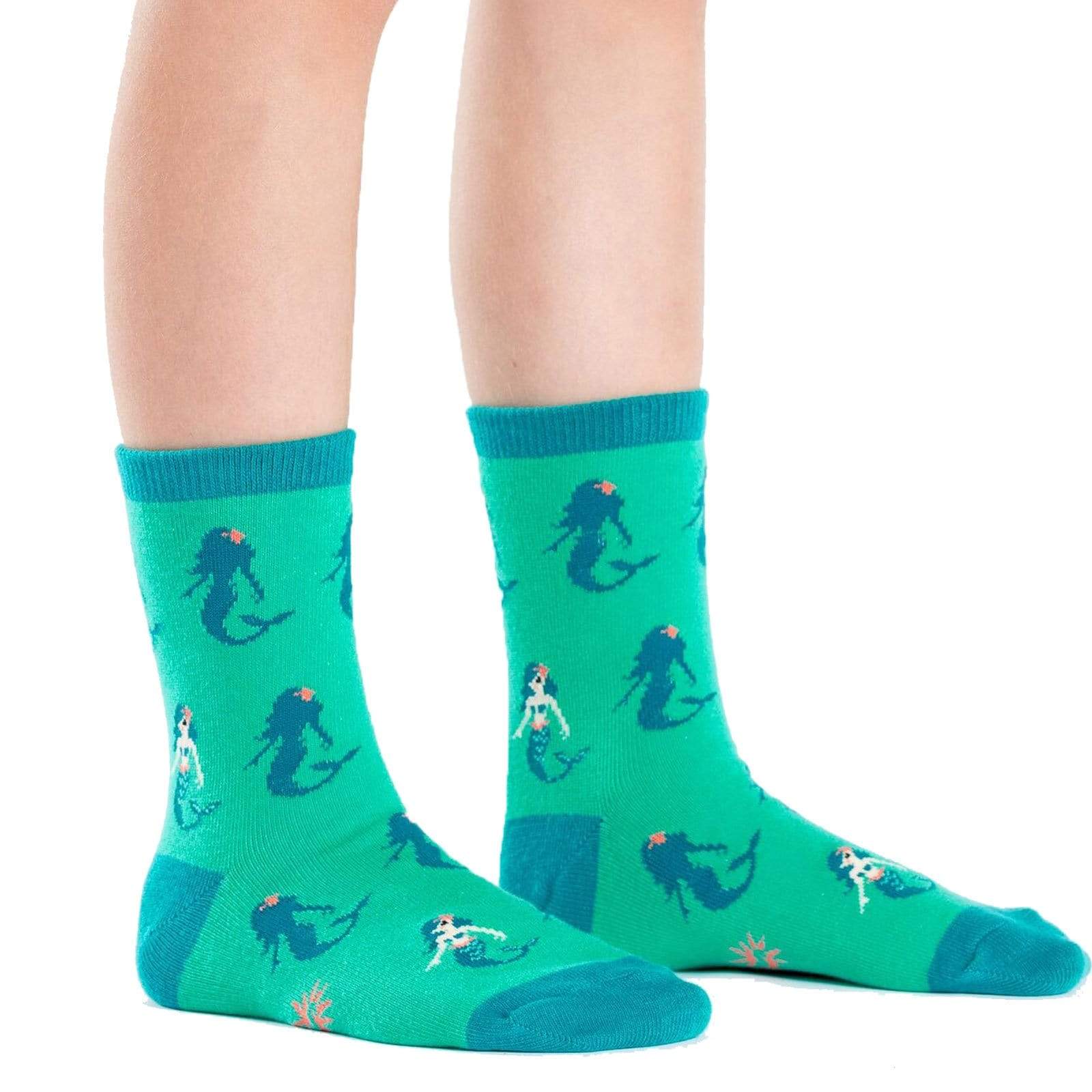 Princess Of The Sea Youth Crew Sock