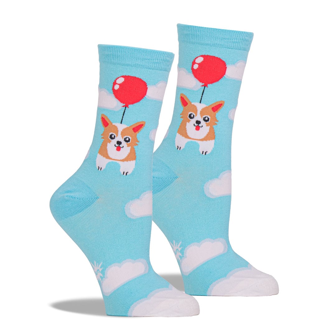 Pup, Pup, and Away Women’s Crew Sock