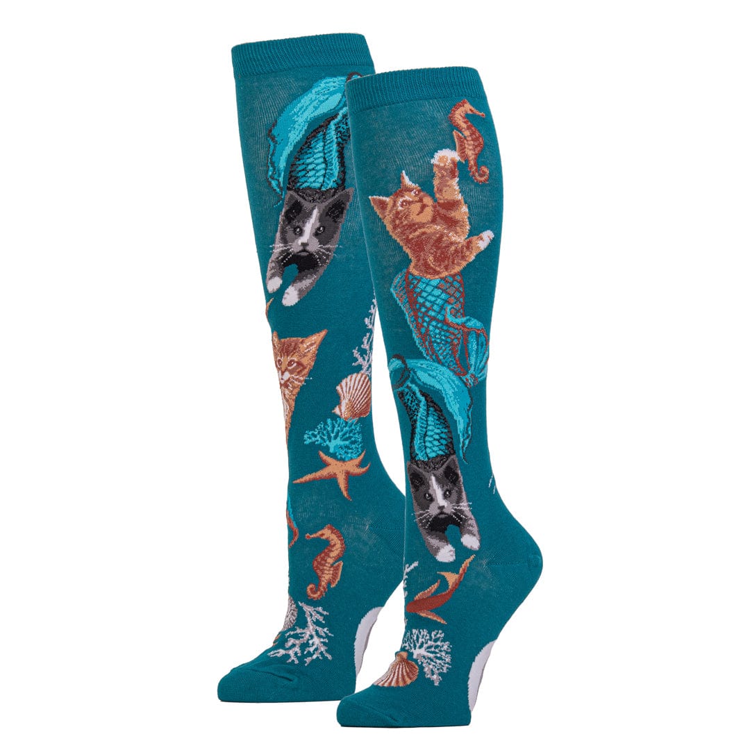 Purrmaid Socks Women’s Knee High Sock