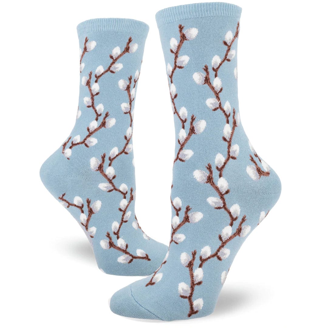 Pussy Willow Women’s Crew Socks