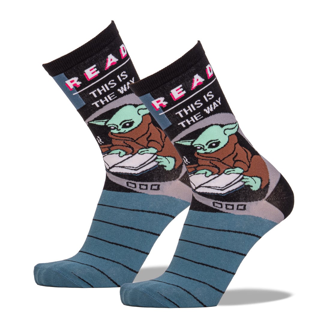 READ Baby Yoda Crew Socks