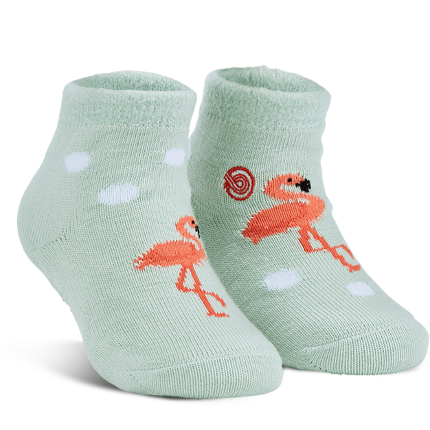 Reese’s Flamingos Fuzzy Socks