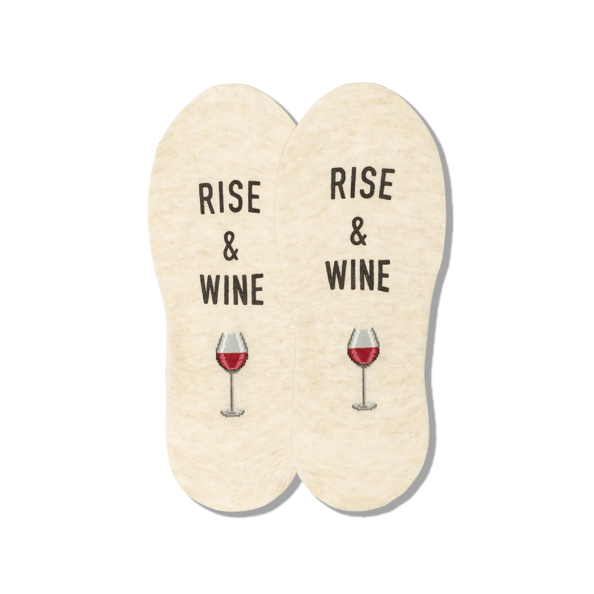 Rise and Wine Women’s No Show Sock