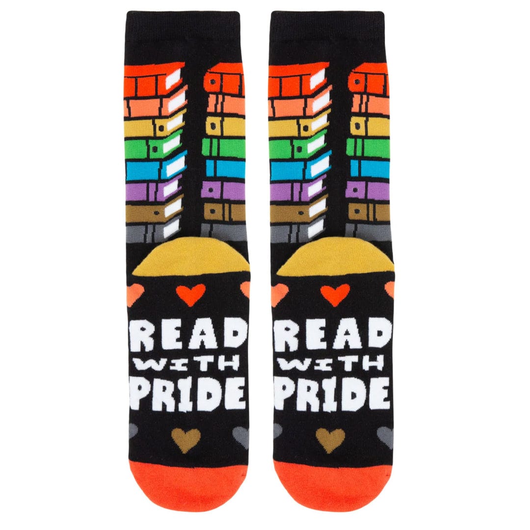 Read With Pride Crew Socks