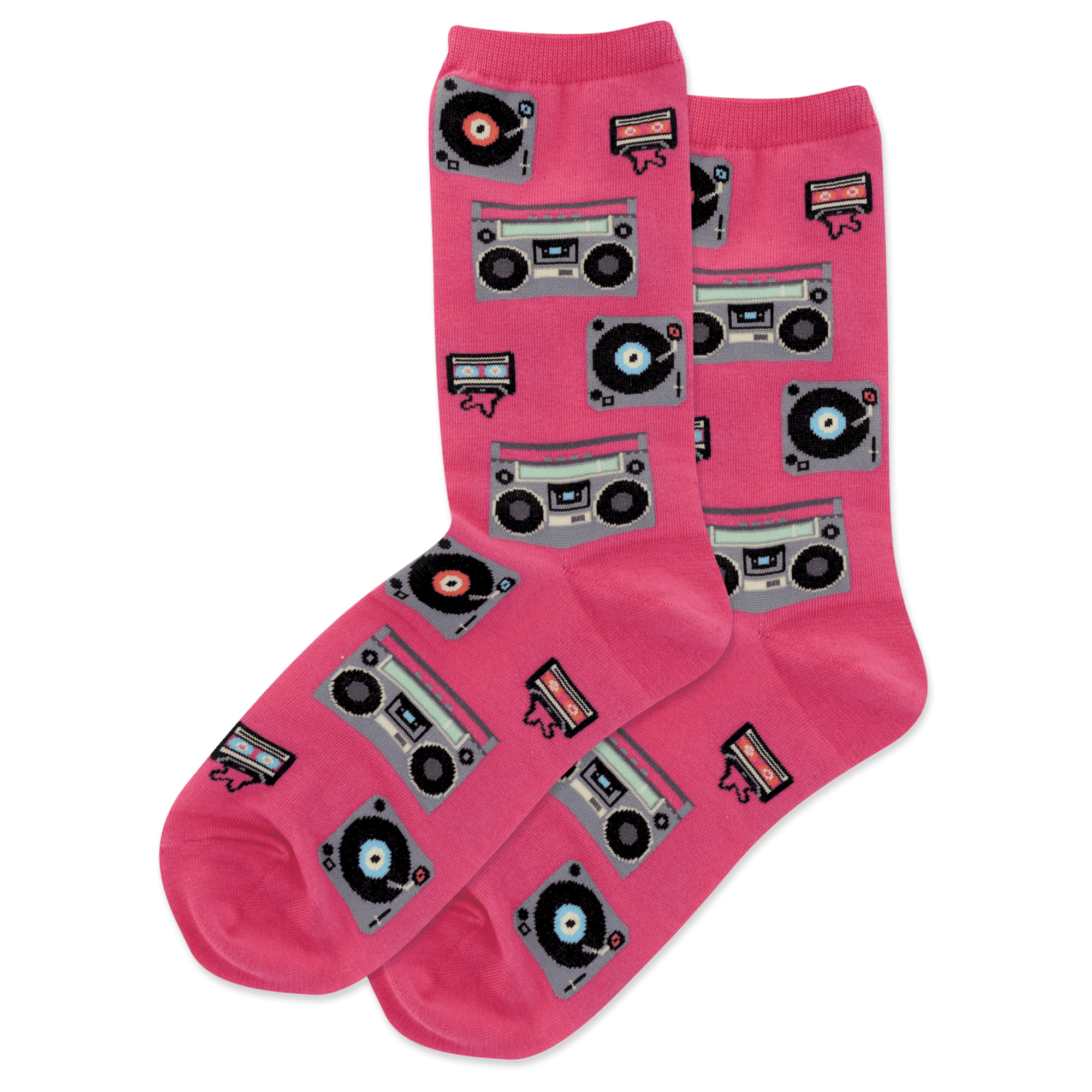 Retro Music Women’s Crew Socks