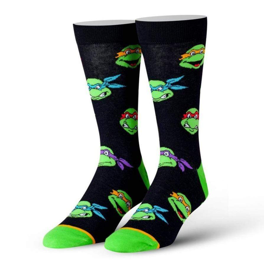 Retro Turtle Heads Men’s Crew Sock