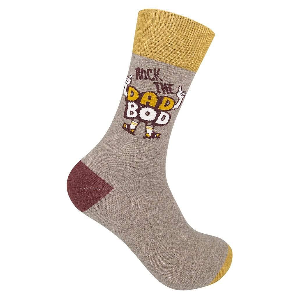 Rock The Dad Bod Men’s Crew Sock