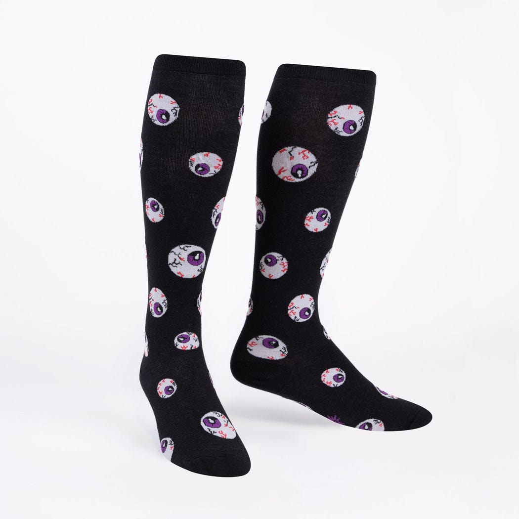 All Eyes On Me Women’s Wide Calf Knee High Socks