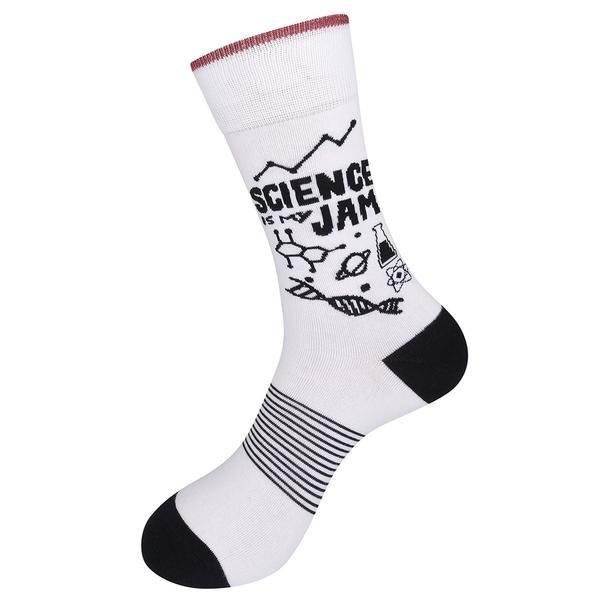 Science is My Jam Socks Unisex Crew Sock