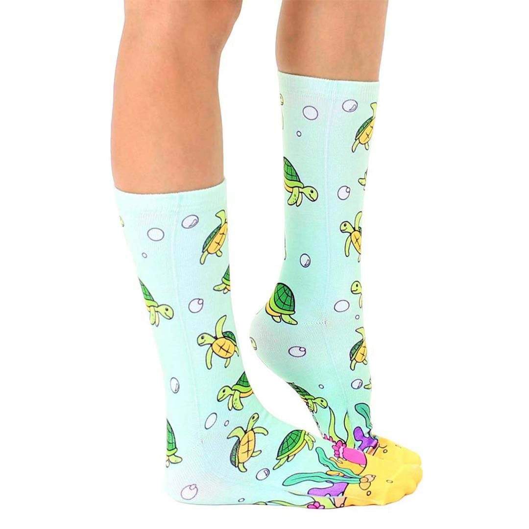 Sea Turtle Crew Sock