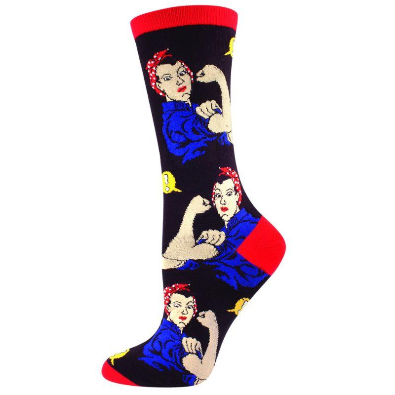 Rosie the Riveter Socks Women’s Crew Sock