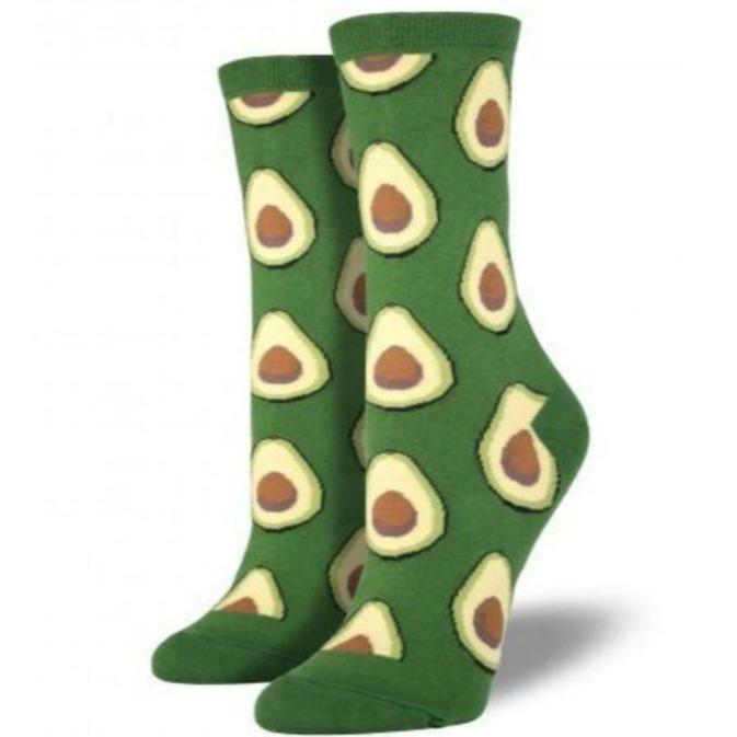 Green Avocado Women’s Crew Socks