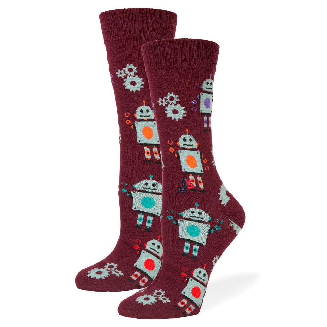 Robots Crew Socks