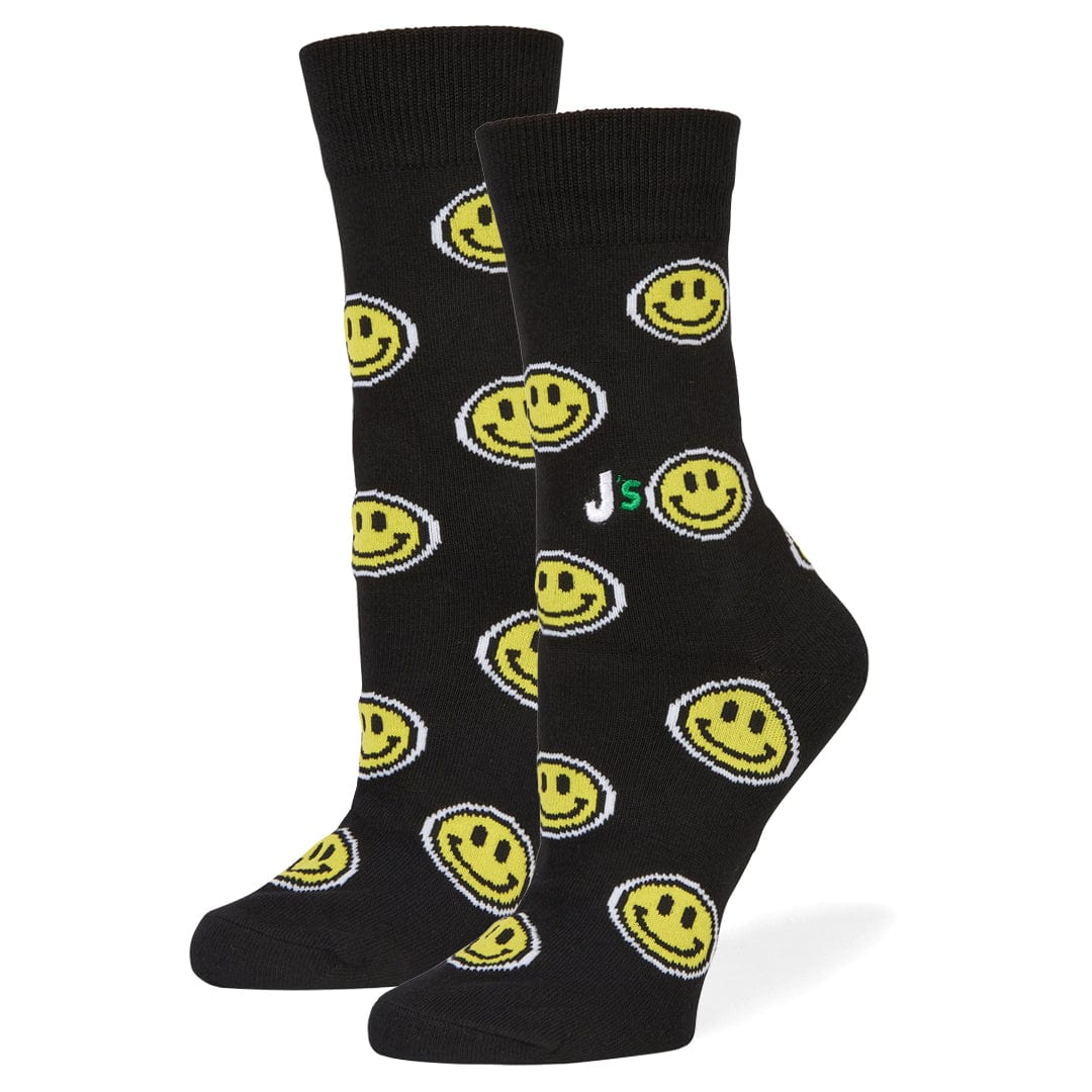 Smiley Faces Women’s Crew Socks