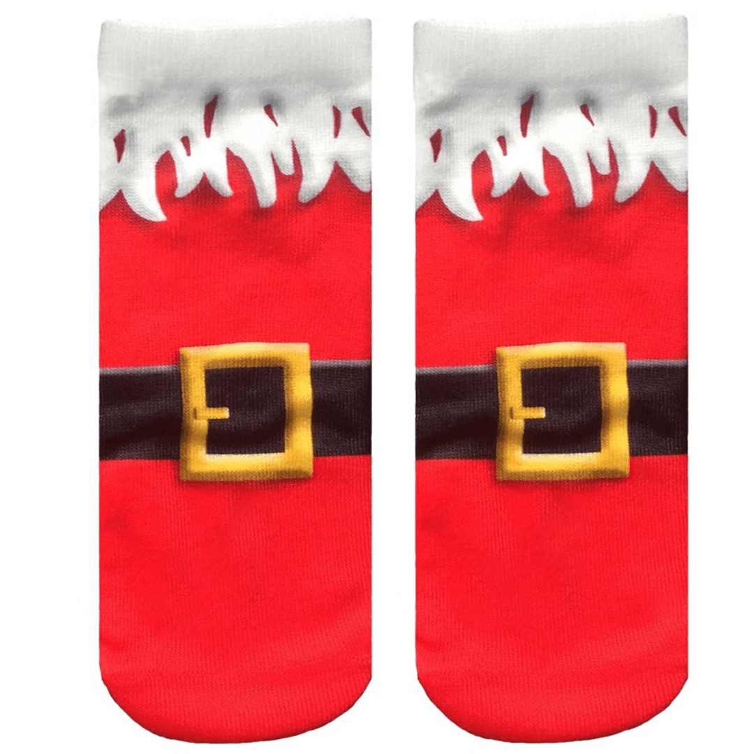 Santa Boots Ankle Socks