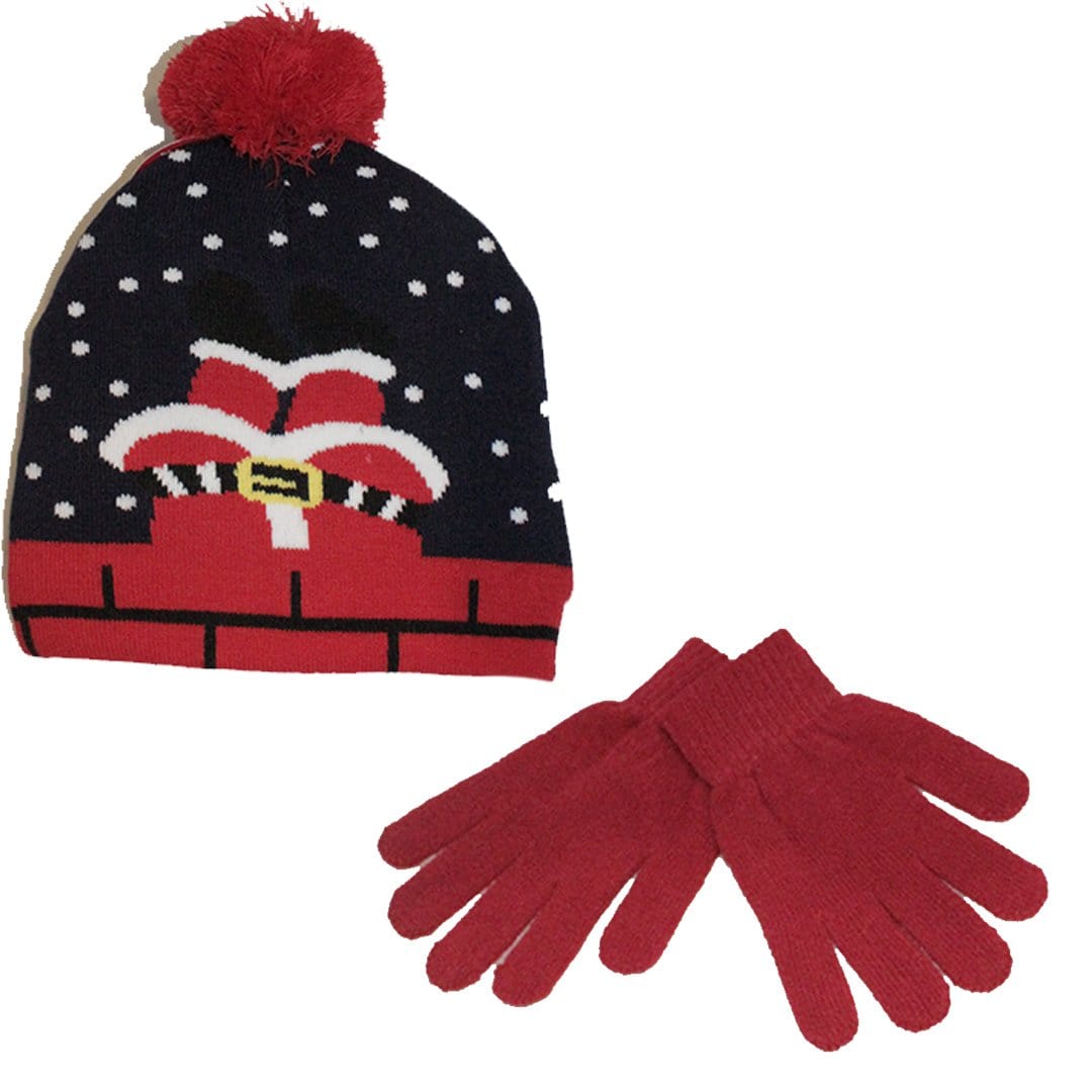 Santa’s Chimney Hat & Glove Set