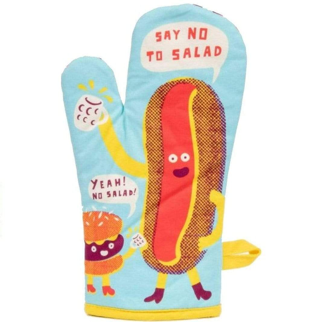 Say No To Salad Oven Mitt