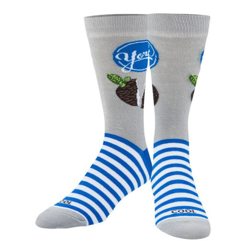 York Peppermint Patties Men’s Crew Socks