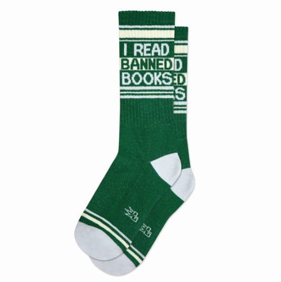 I Read Banned Books Unisex Crew Socks