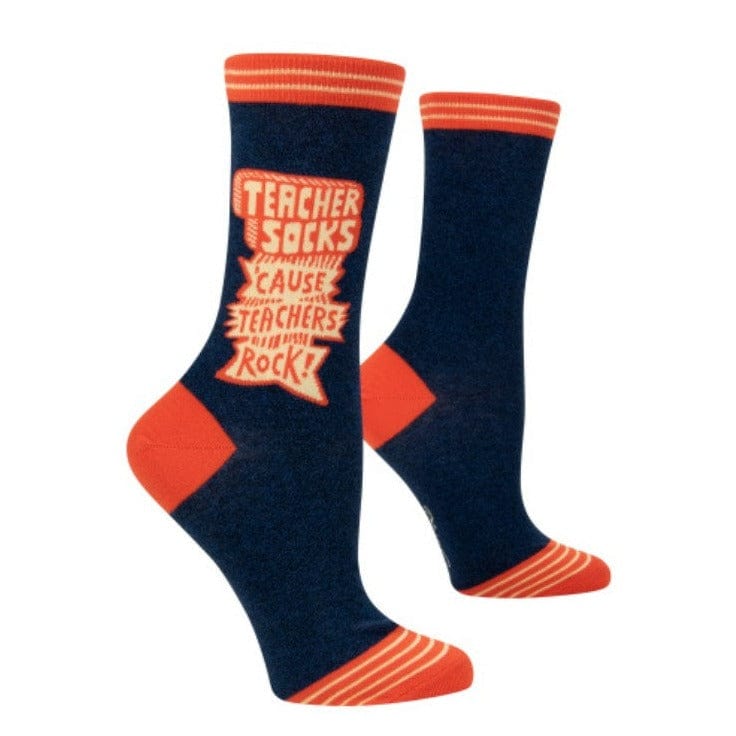 Teachers Rock Women’s Crew Socks